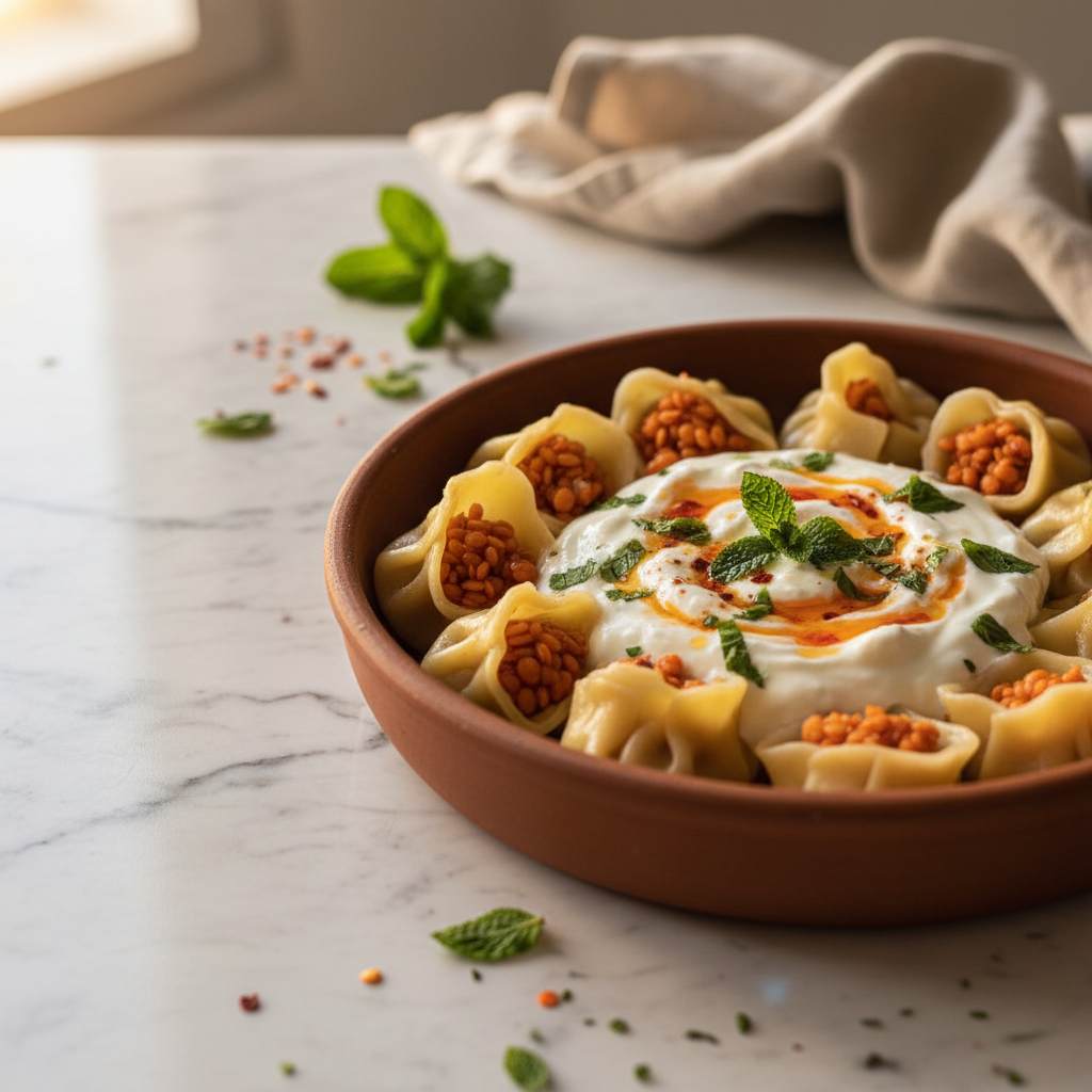 Manti aux Lentilles