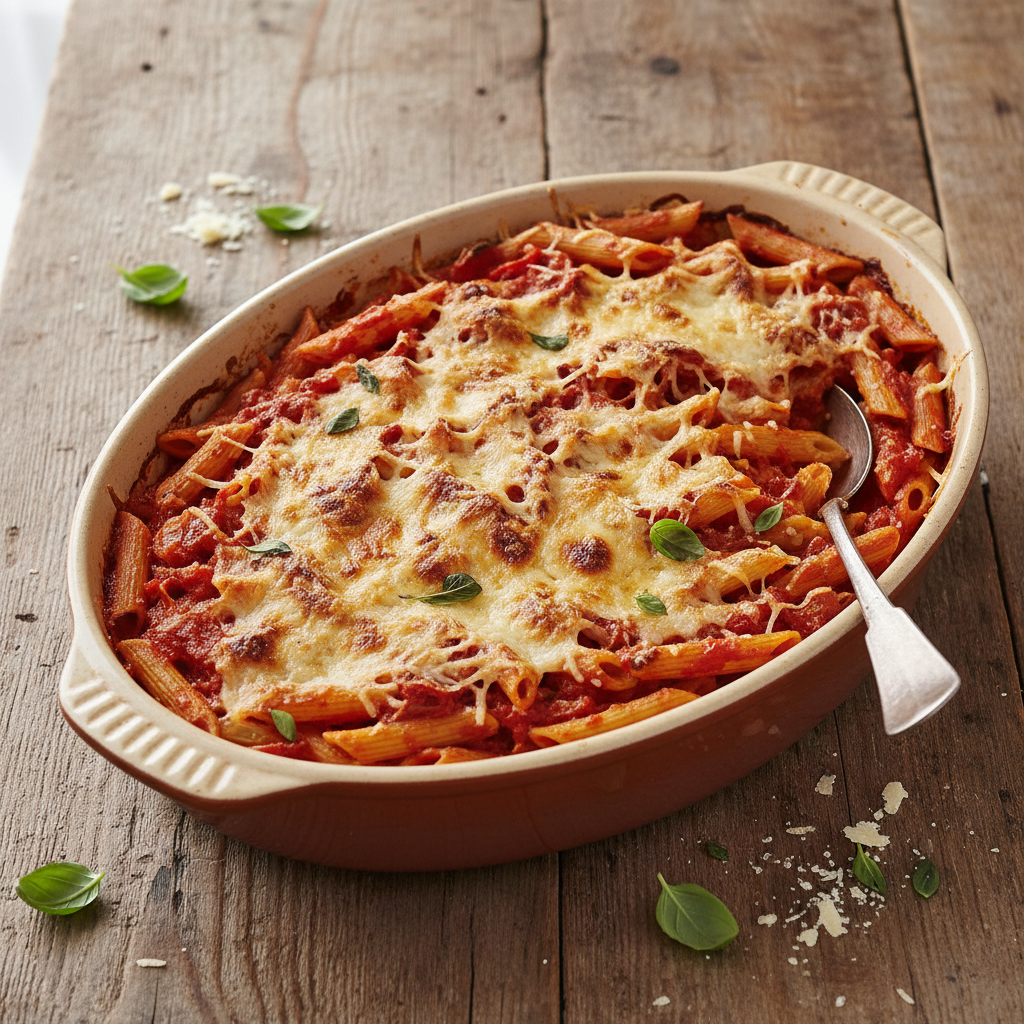 Pâtes à la Tomate et Comté