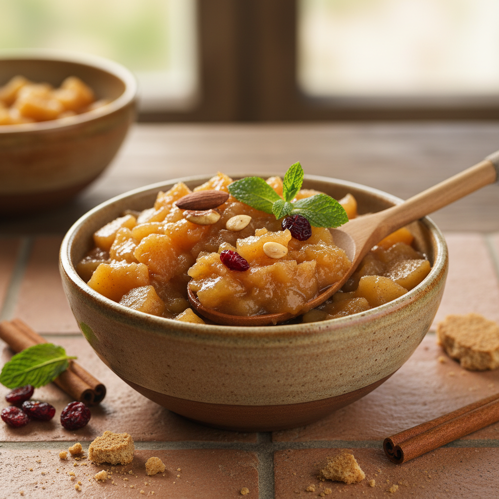Compote de Pomme et Poire Maison