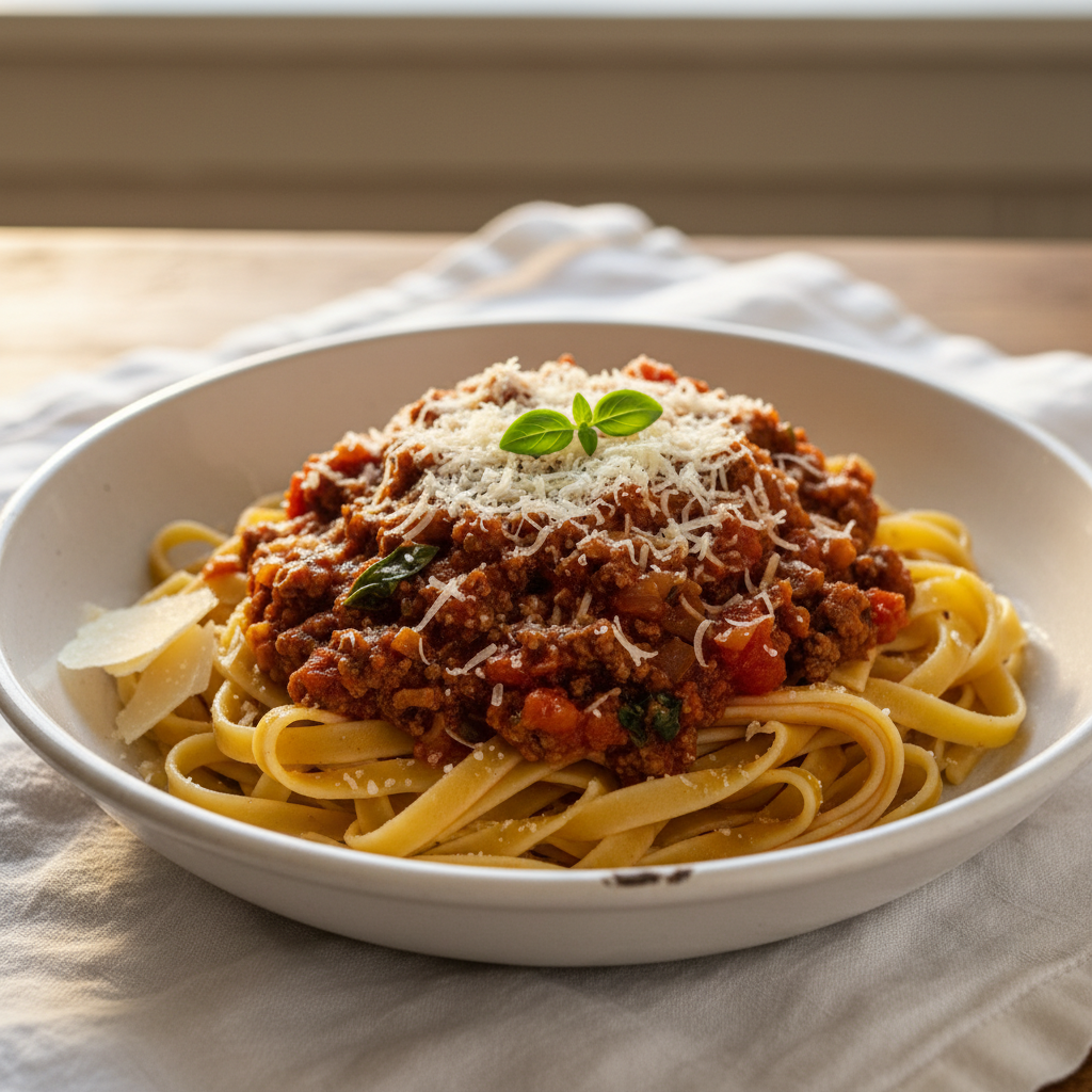 Pâtes à la Bolognaise Gourmande