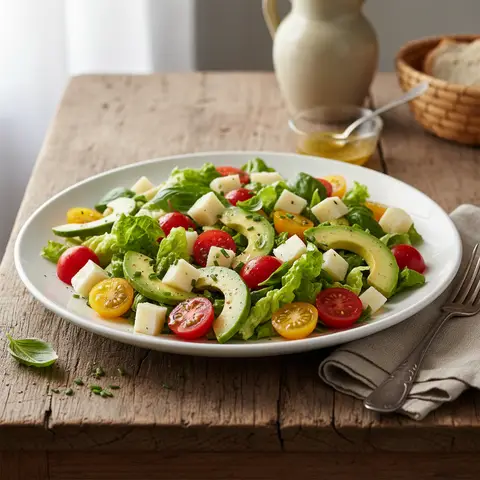 Avocado, Tomato, and Comté Salad