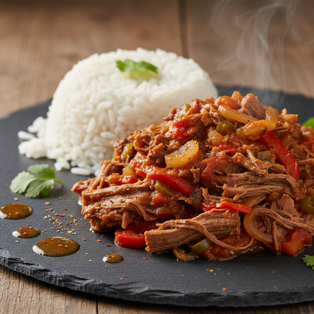 Ropa Vieja Cubaine
