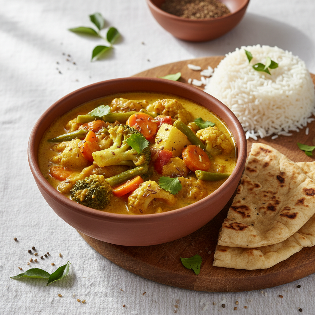 Curry Végétal Rapide