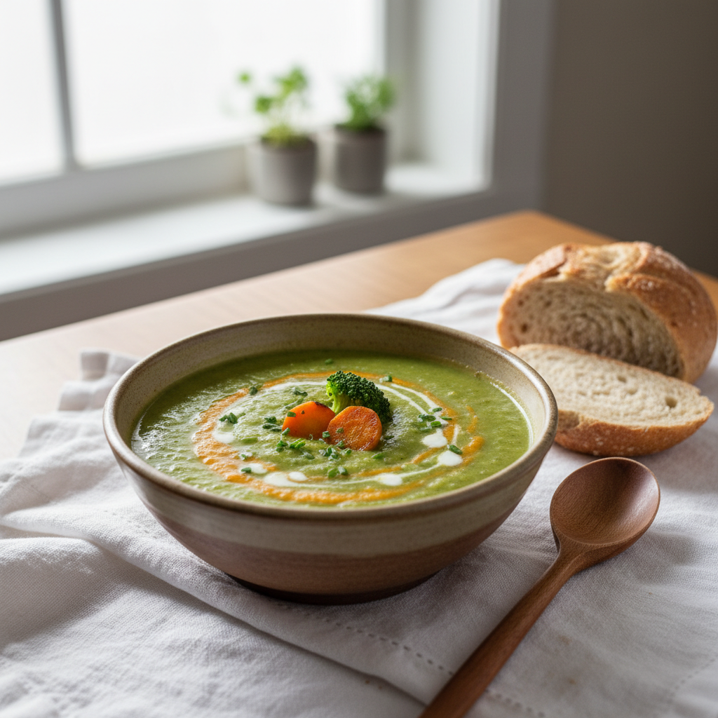 Soupe de Brocoli et Carotte