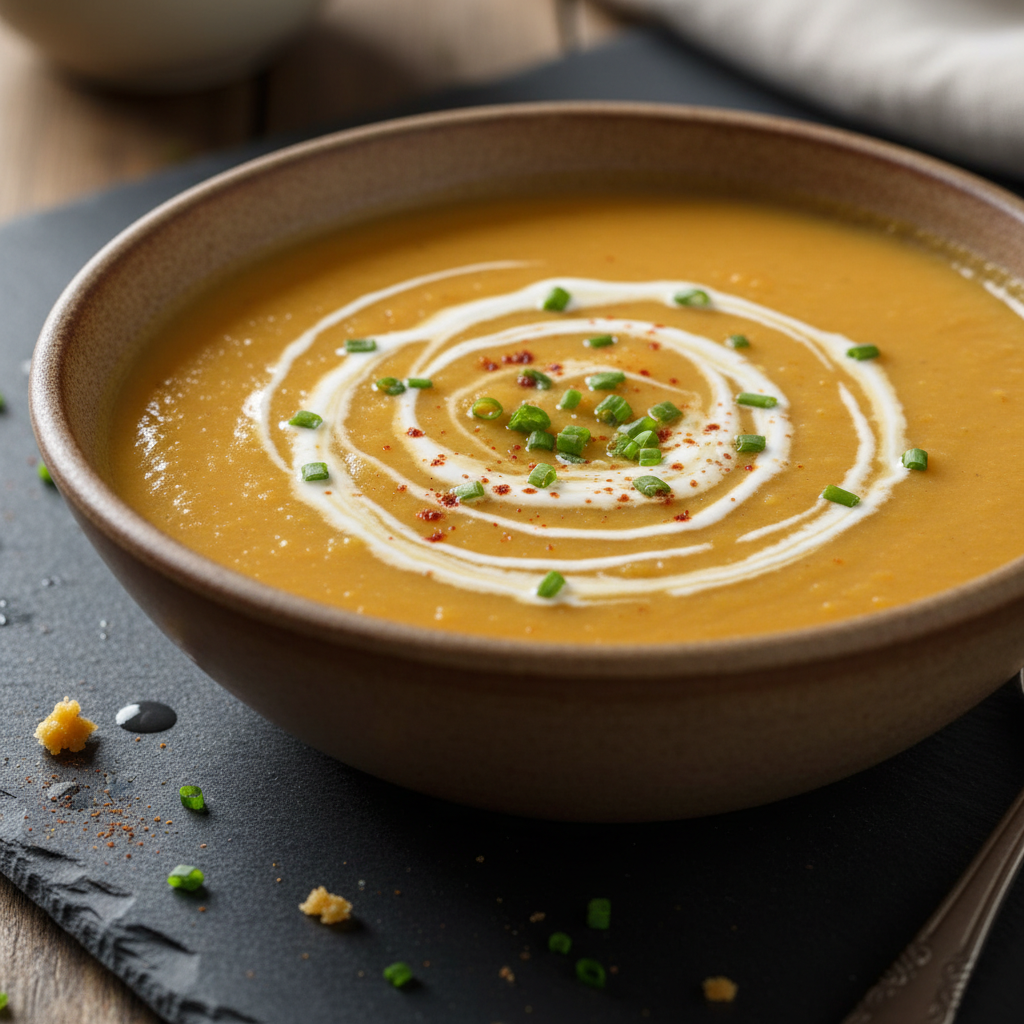Soupe Crémeuse de Chou-fleur et Carotte