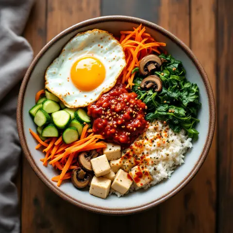 Bibimbap Végétarien