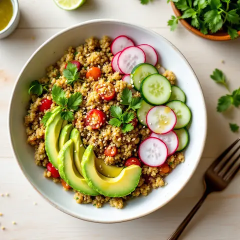 Bowl quinoa & avocat