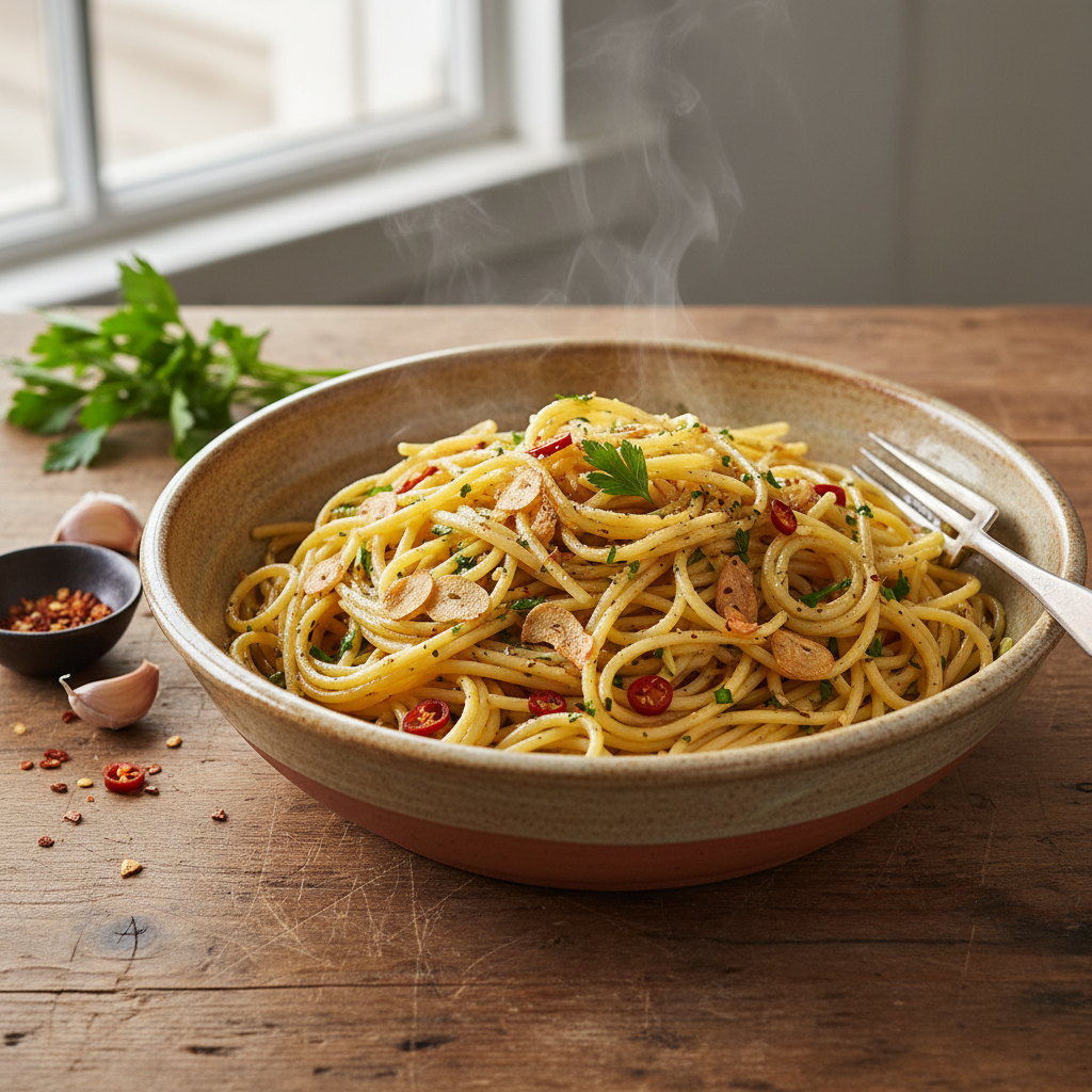 Pâtes Aglio e Olio