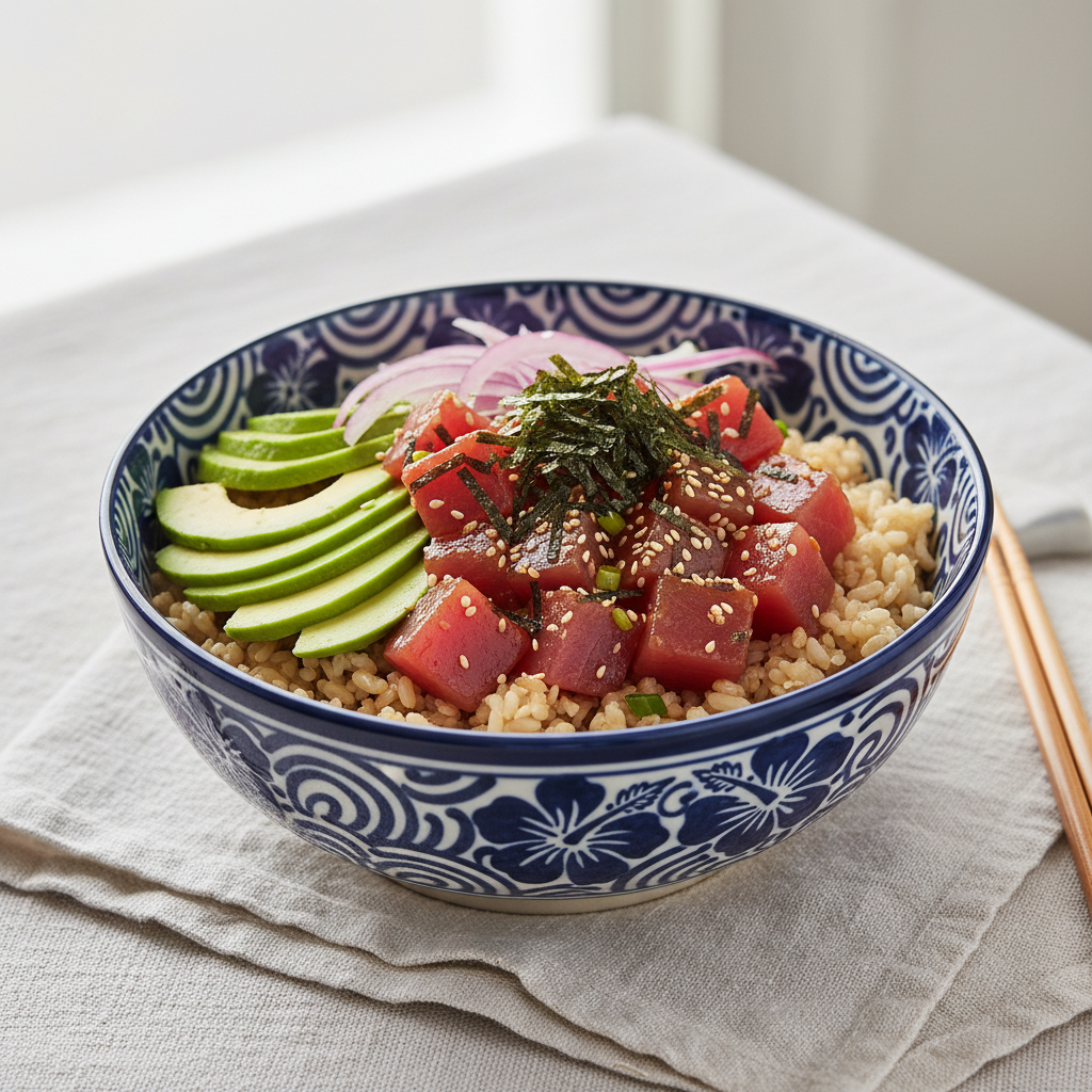 Poké Hawaiien au Thon