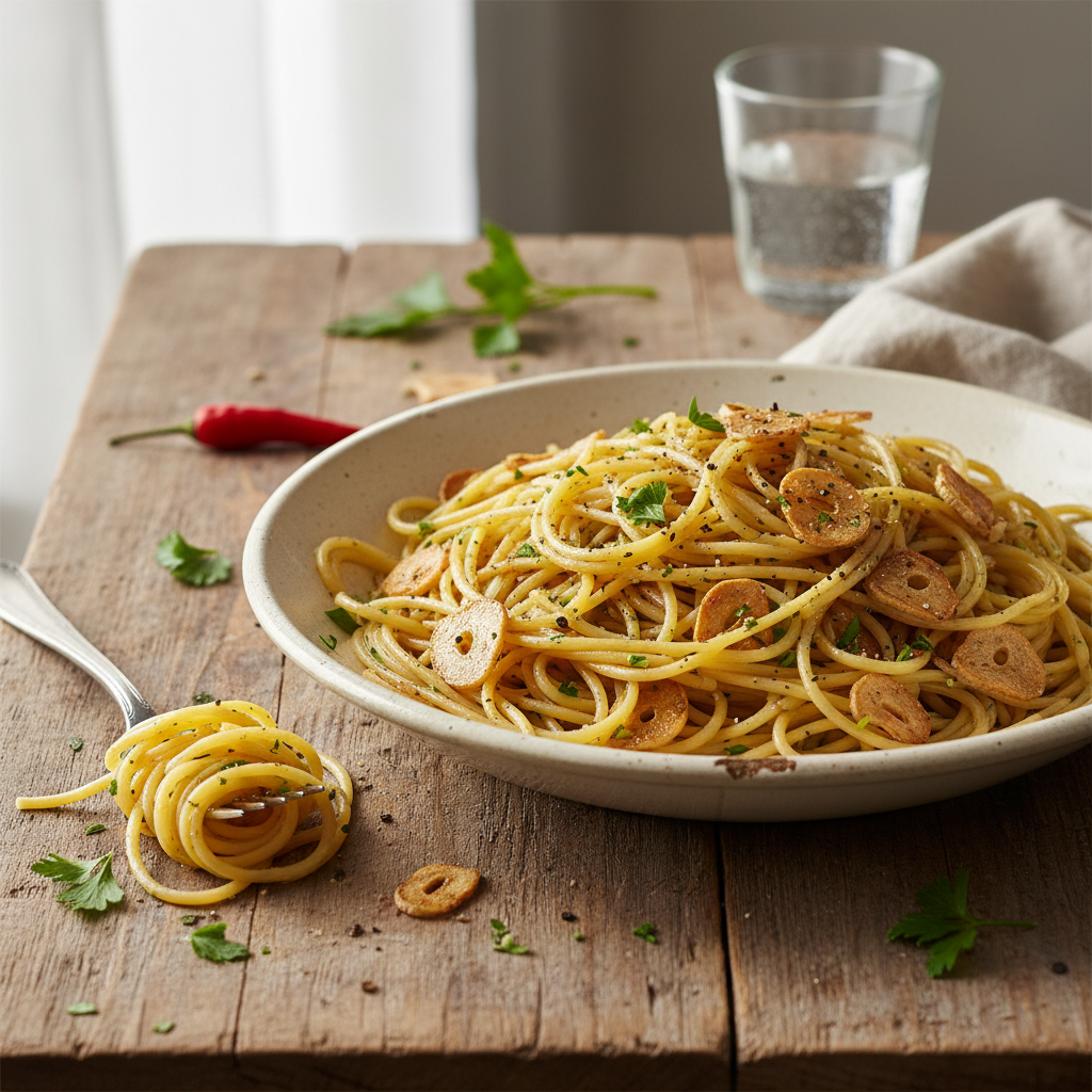 Pâtes Aglio e Olio