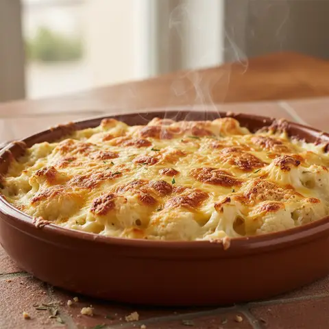 Cauliflower and Gruyère Gratin