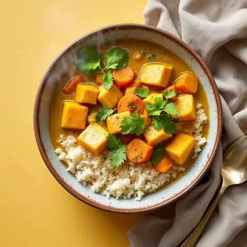 Cà Ri Gà (Bò) Chay