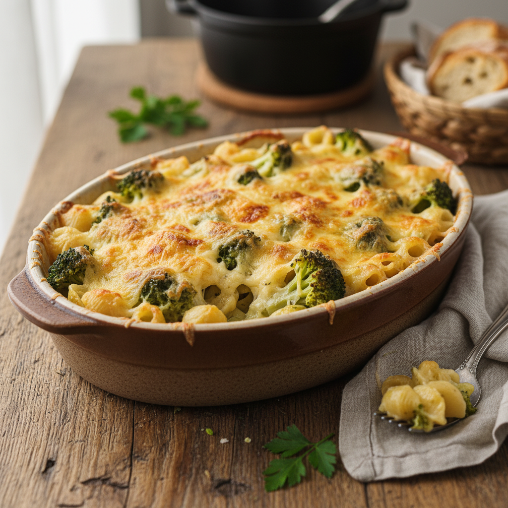 Pâtes au Gruyère et Brocoli