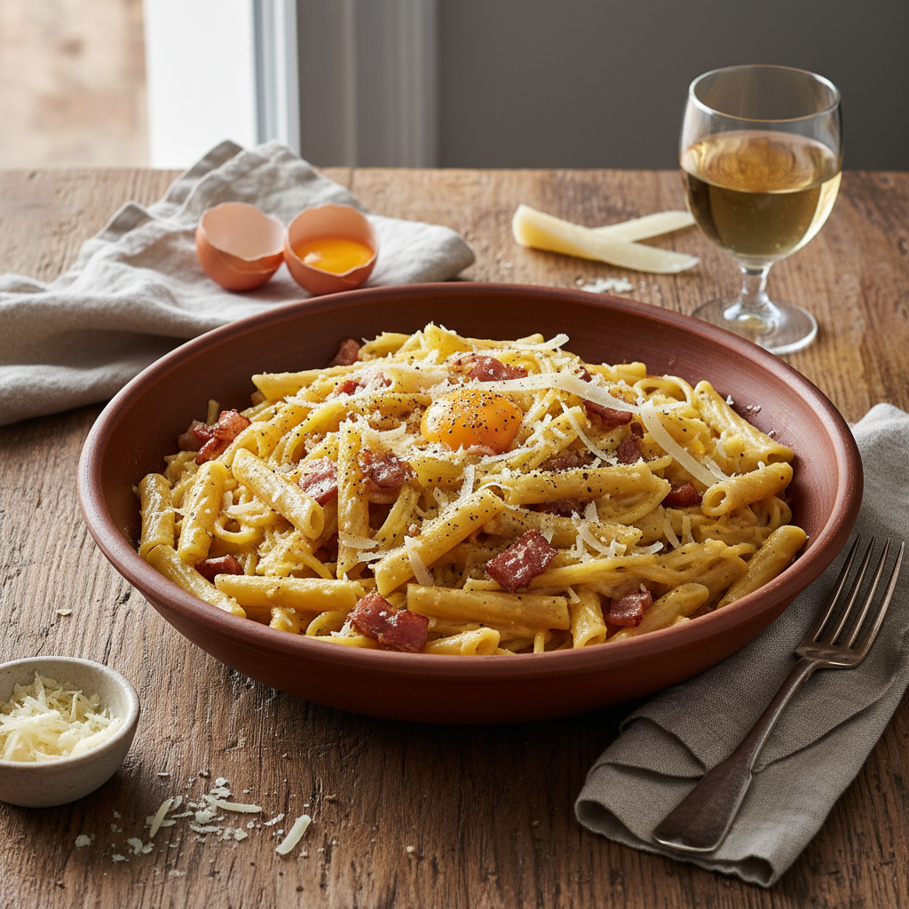 Pâtes Carbonara Gourmande