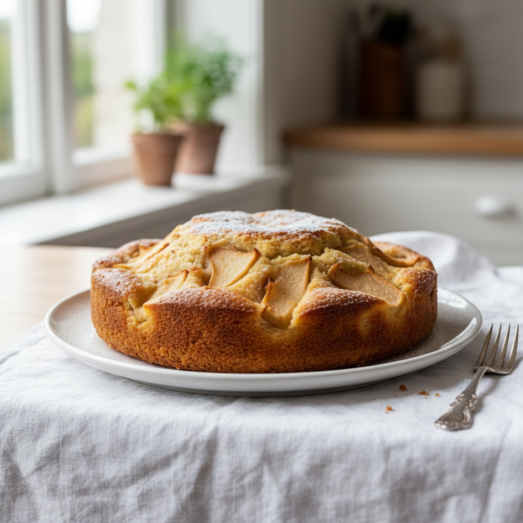Gâteau Pomme-Poire simple