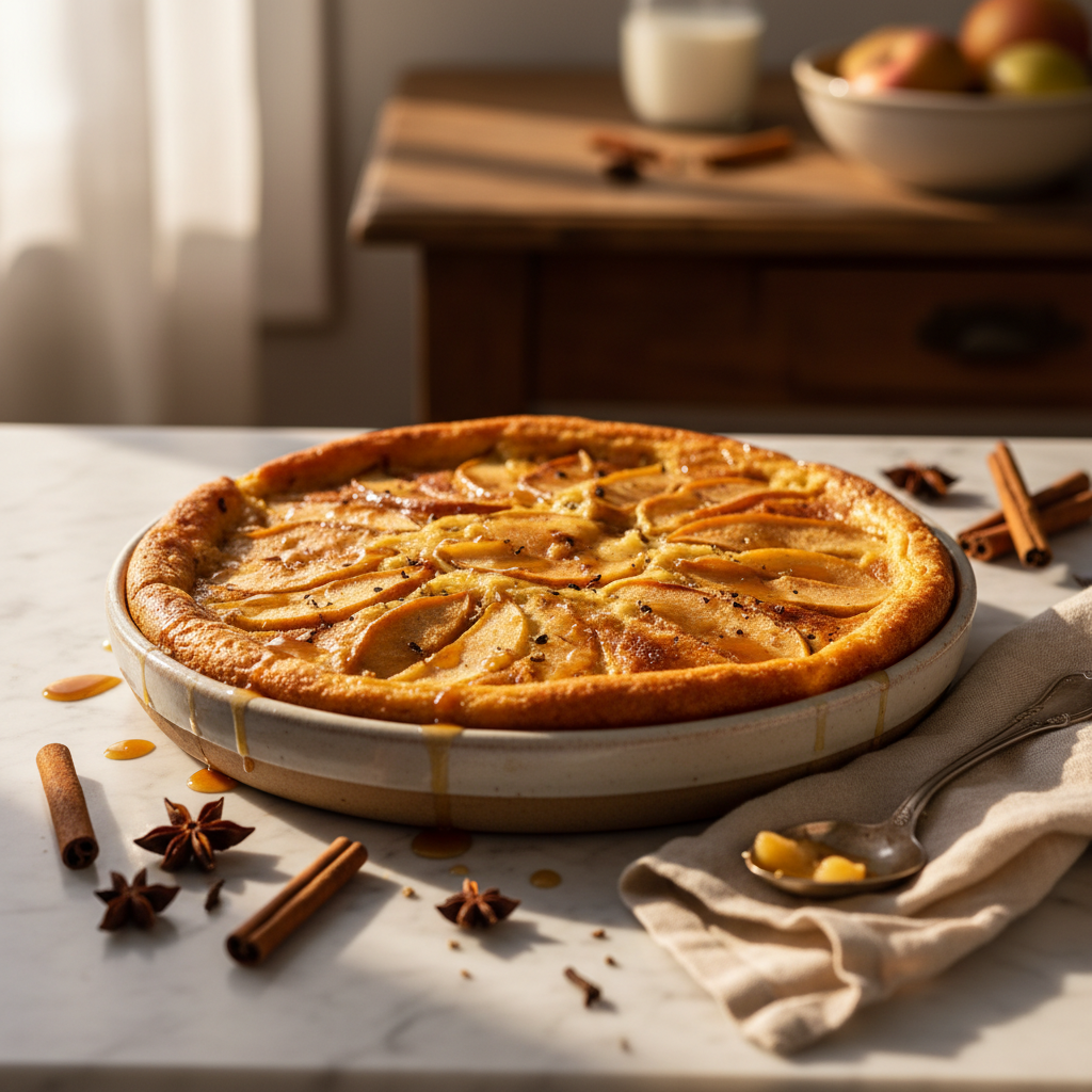 Clafoutis Pomme-Poire