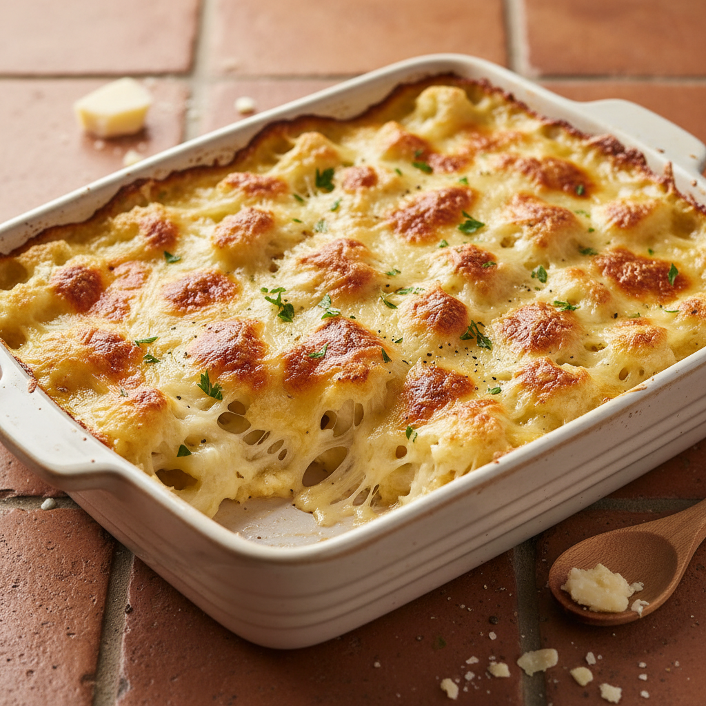 Gratin de Chou-fleur au Gruyère