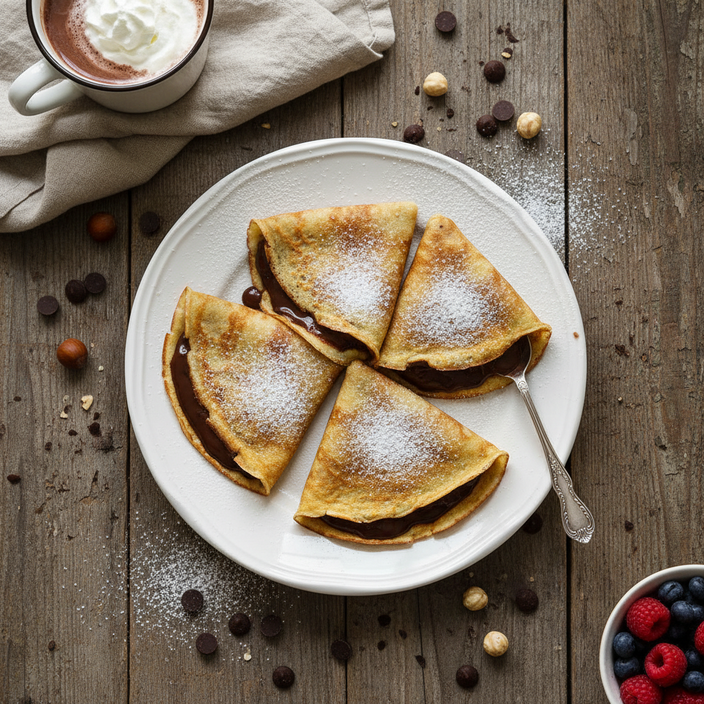 Crêpes Sucre-Chocolat