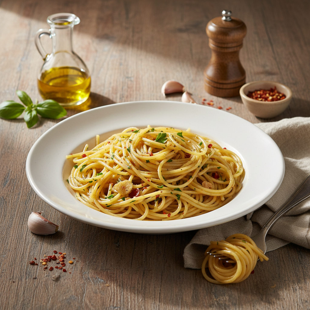 Spaghettis Aglio e Olio