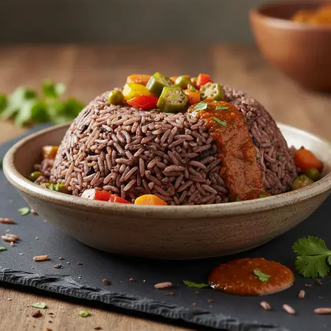 Diri ak Djon Djon Caribéen