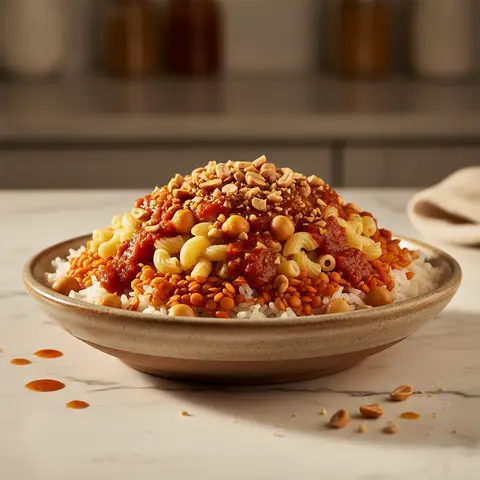 Koshari Égyptien