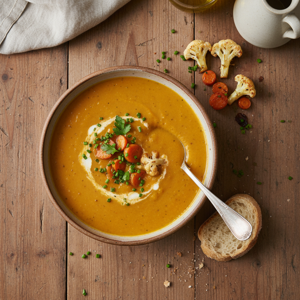 Soupe de Carottes et Chou-Fleur
