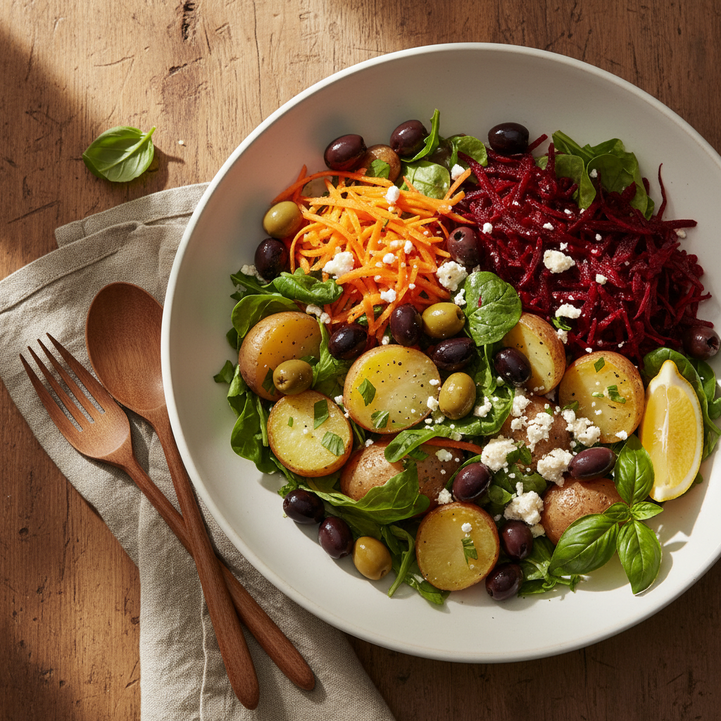 Salade Composée Méditerranéenne