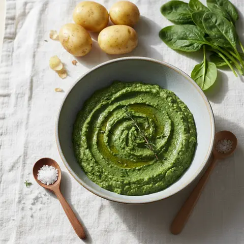 Spinat-Kartoffel-Püree