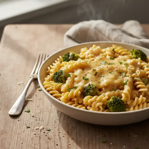 Pasta mit Gruyère und Brokkoli