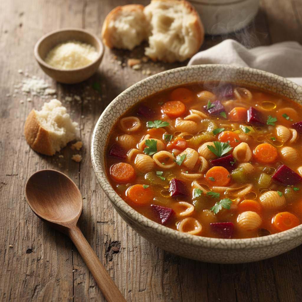 Soupe Minestrone Maison