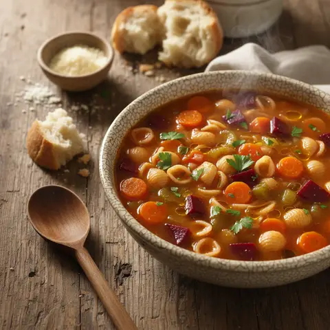 Homemade Minestrone Soup