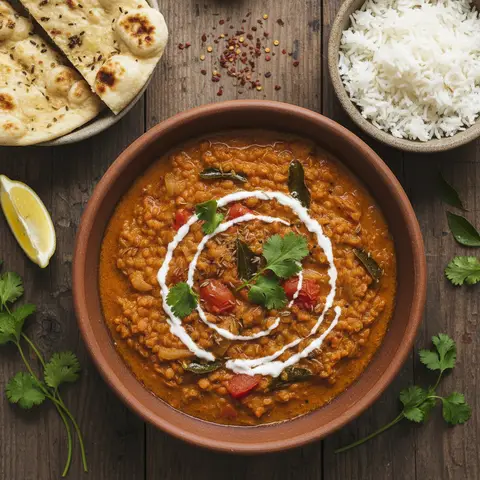 Indian-Style Red Lentil Curry