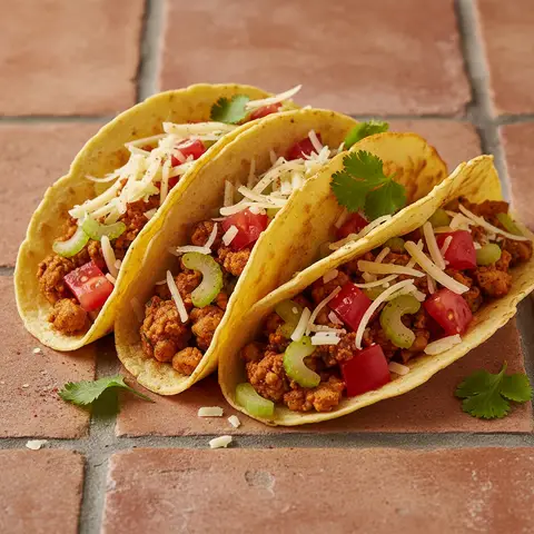 Vegetarian Mexican Tacos with Comté