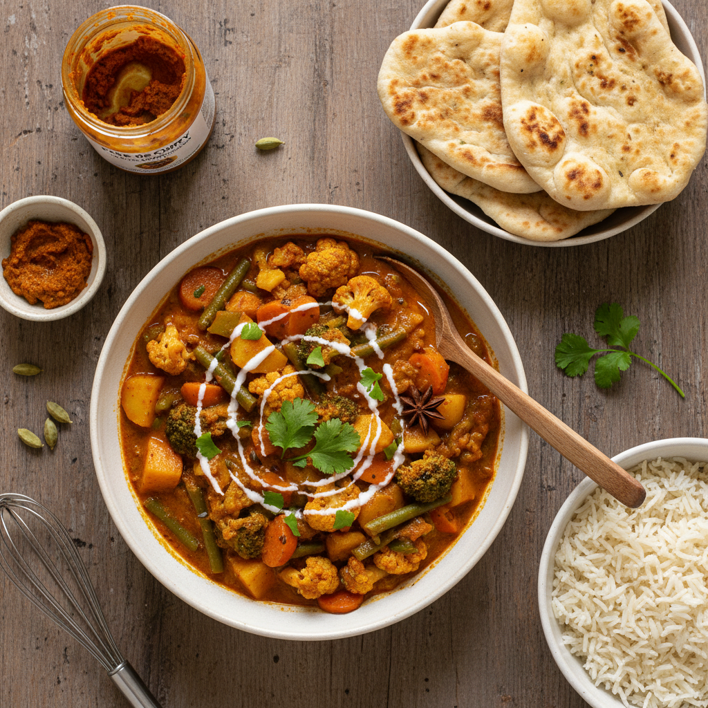 Curry de Légumes Express