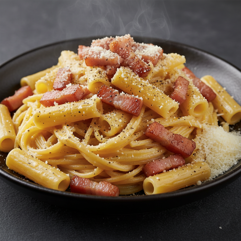 Pâtes à la Carbonara Maison