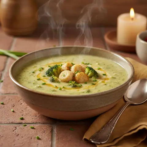 Brokkoli-Käse-Suppe