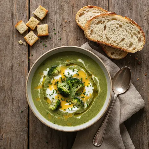 Brokkoli-Käsesuppe