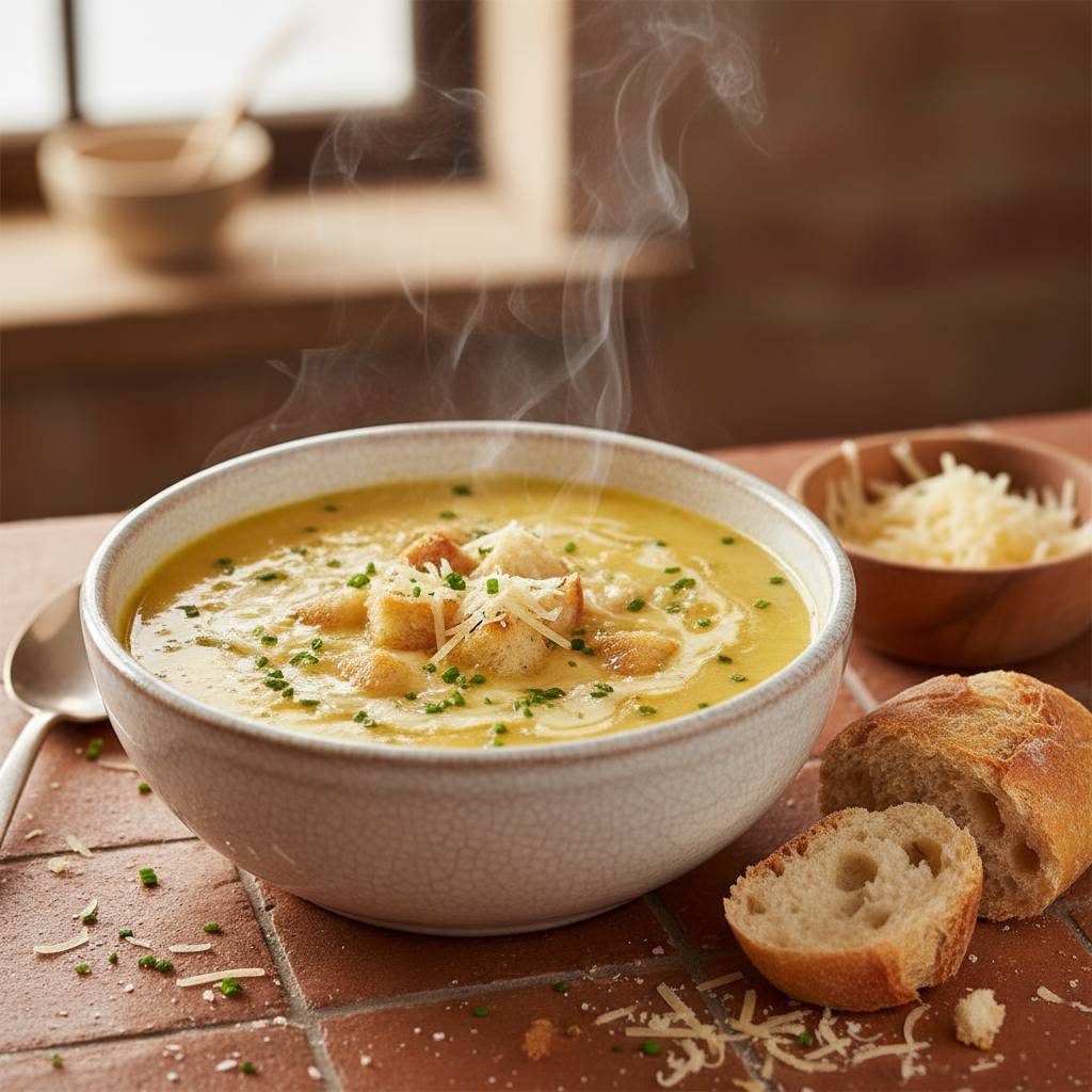 Soupe Fromagère Rapide