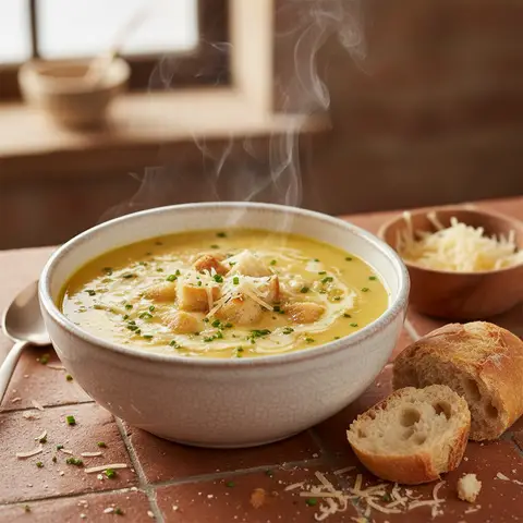 Quick Cheese Soup