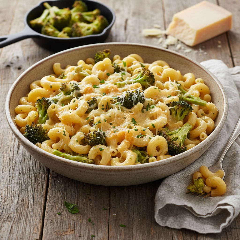 Pâtes au Gruyère et Brocoli