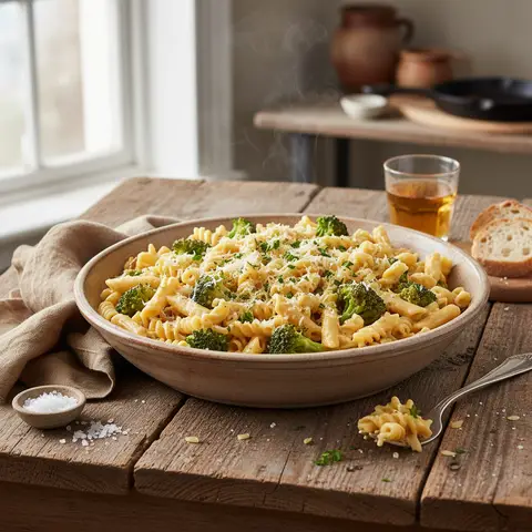 Pasta with Gruyère and Broccoli