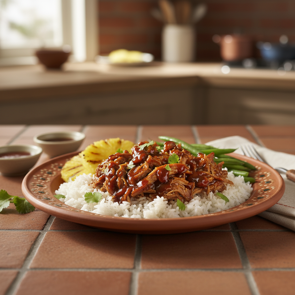 Kalua Pork avec Riz Garni