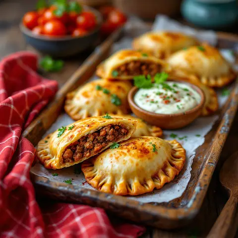 Empanadas Argentines au Boeuf et Chorizo