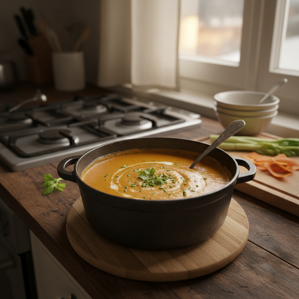 Soupe Veloutée Carotte-Céleri