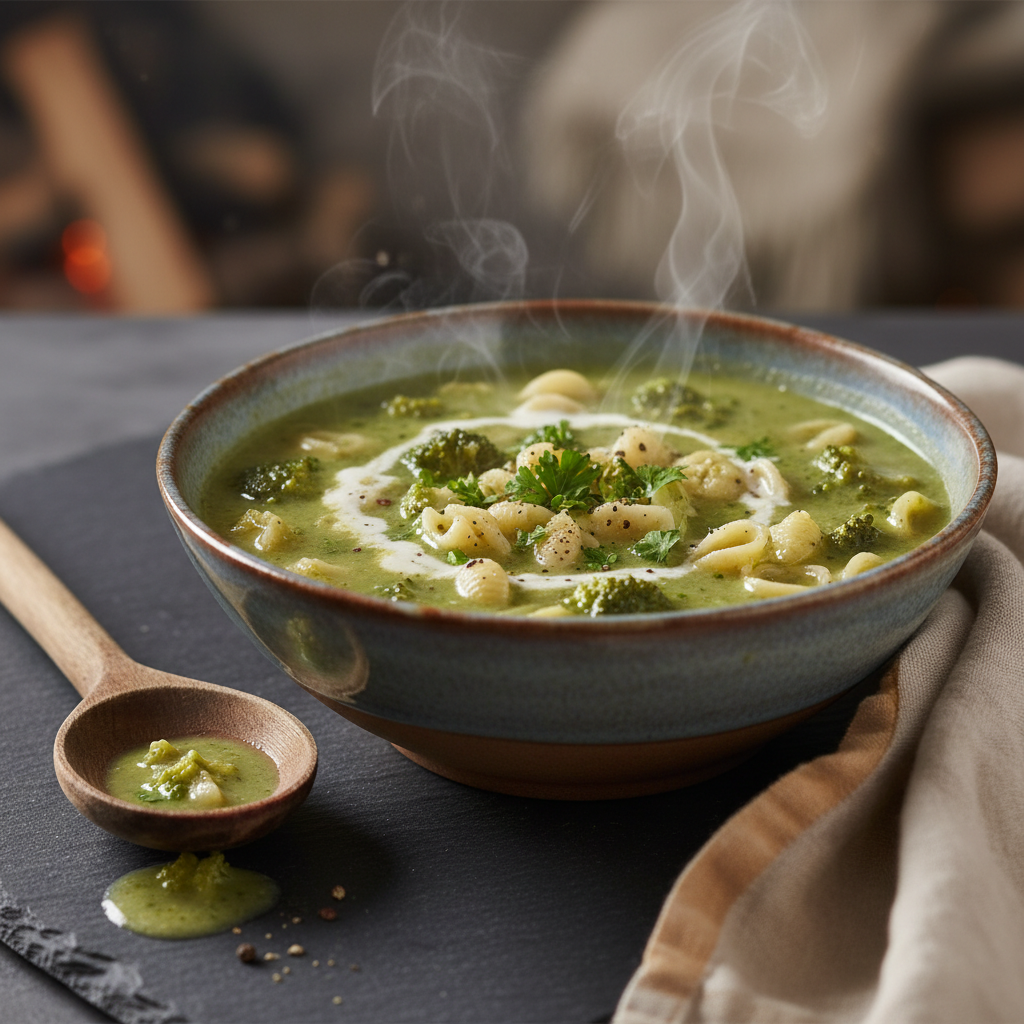 Soupe Brocoli Pâtes