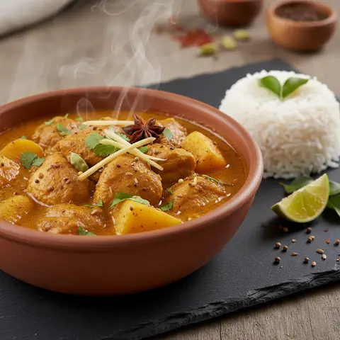 Indian Chicken and Potato Curry