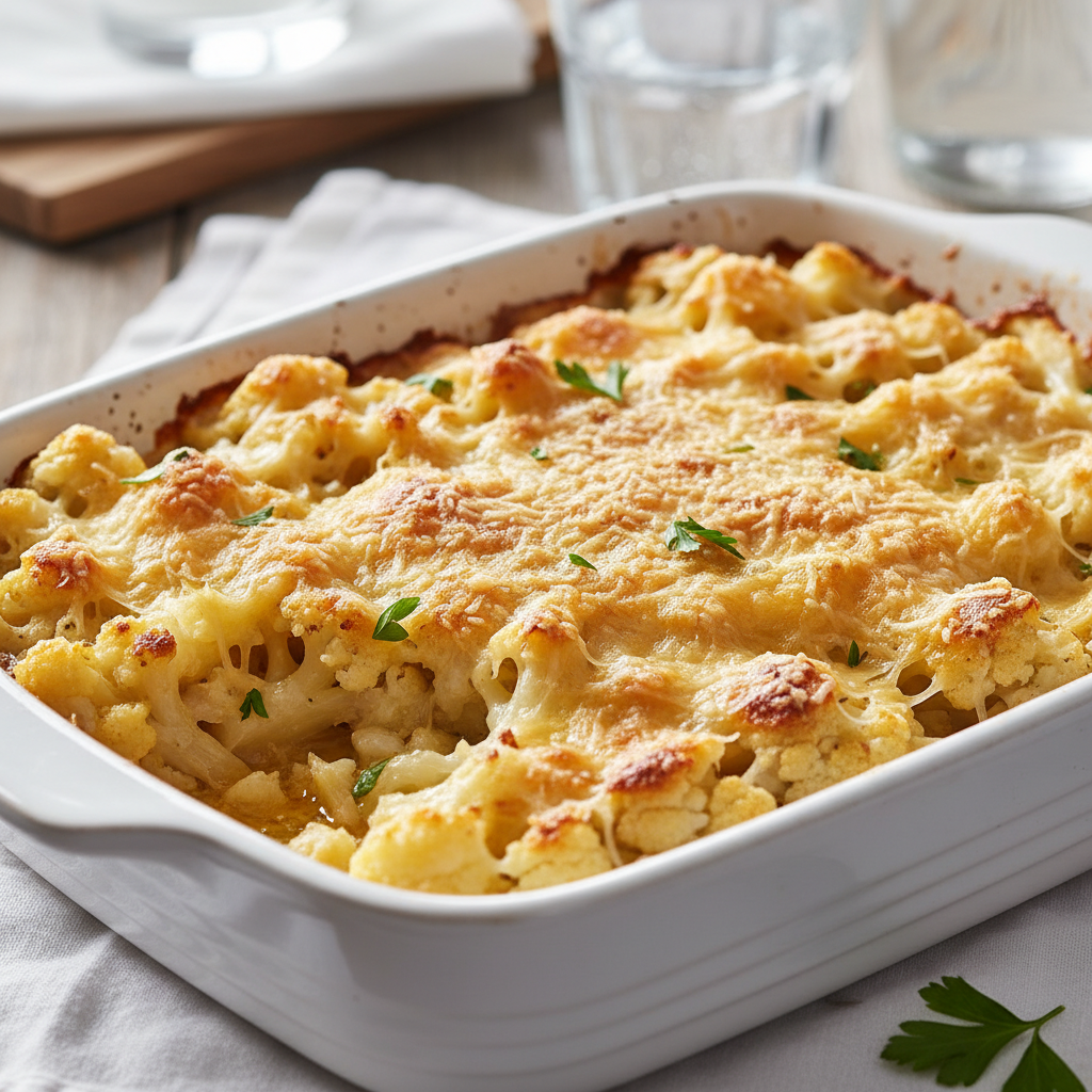 Chou-Fleur Rôti au Parmesan