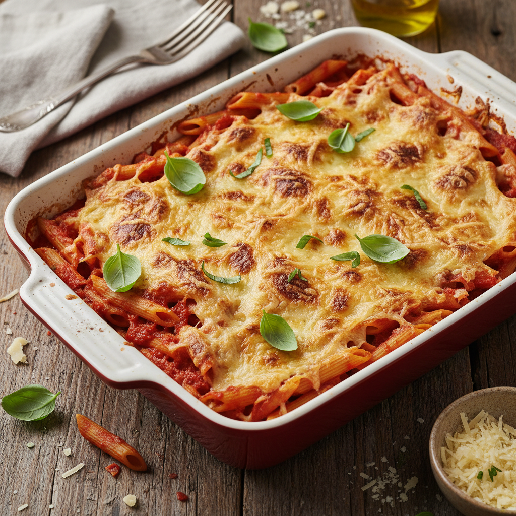 Pâtes à la Tomate et Comté