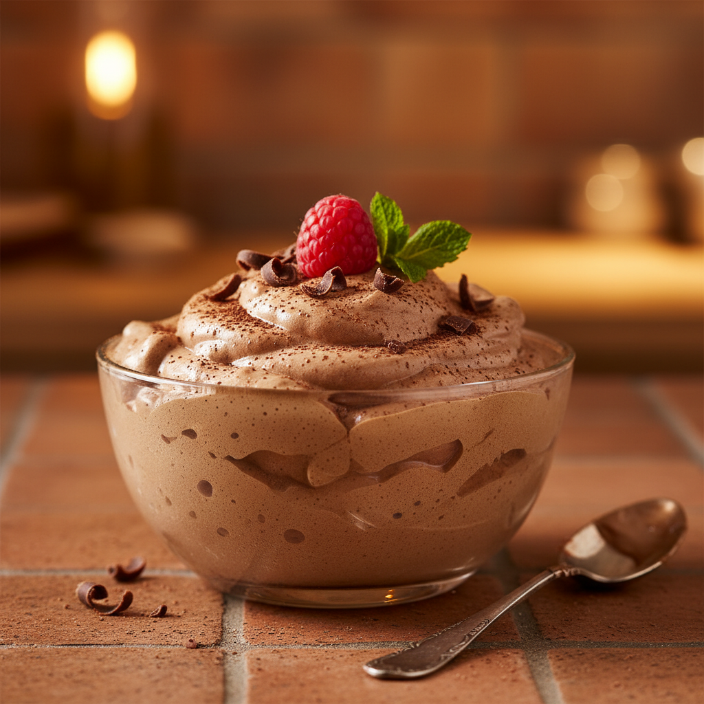 Mousse au Chocolat Simple