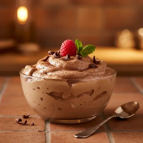Einfache Schokoladenmousse